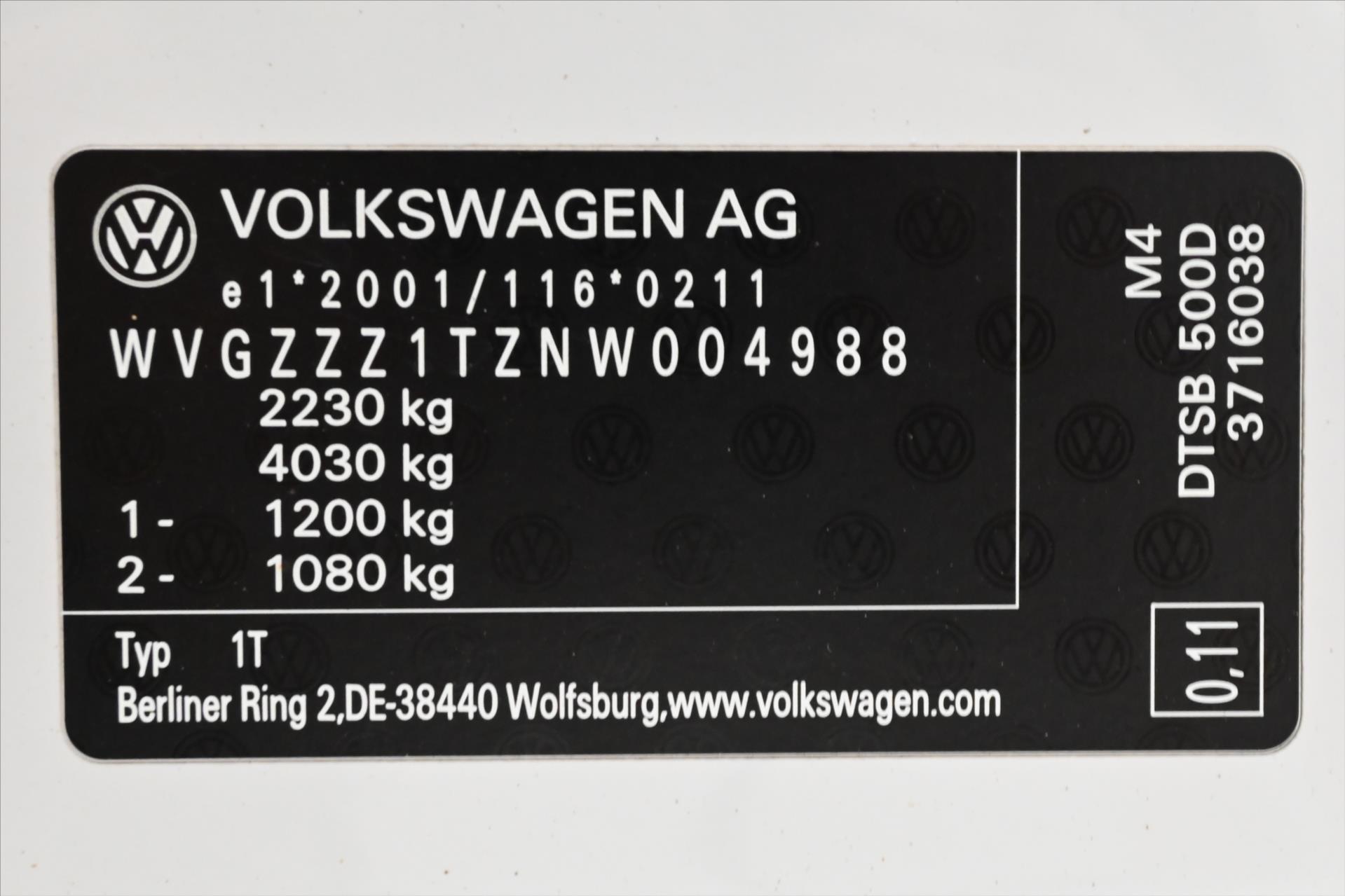 Hlavní fotografie vozu Volkswagen Touran 2,0 TDI 110kW DSG COMFORT Záruka až 5 let (12)