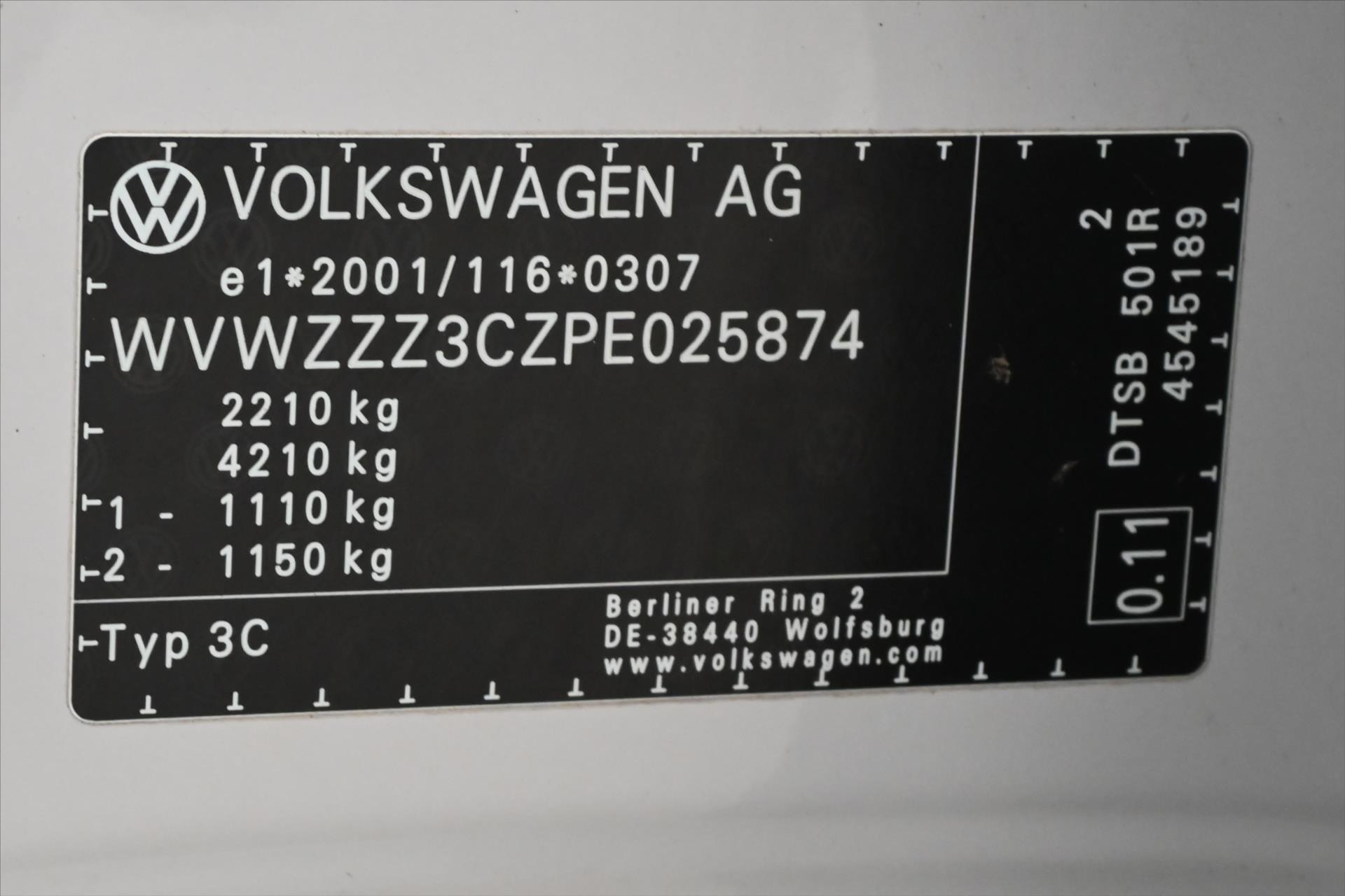 Main photo of the car Volkswagen Passat 2.0 TDI 110 kW DSG Business Warranty up to 5 years (12)