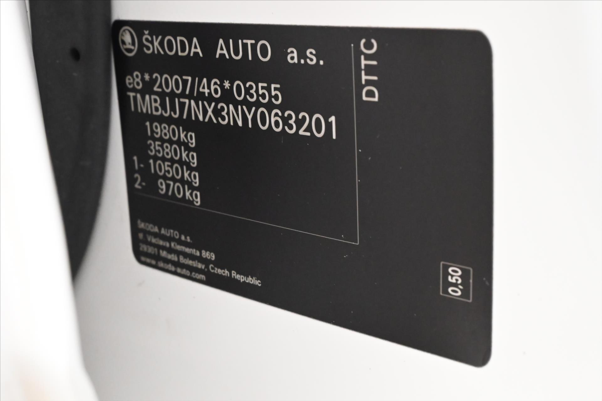 Main photo of the car Skoda Octavia 2,0 TDI 110kW DSG Ambition Záruka až 5 let (13)