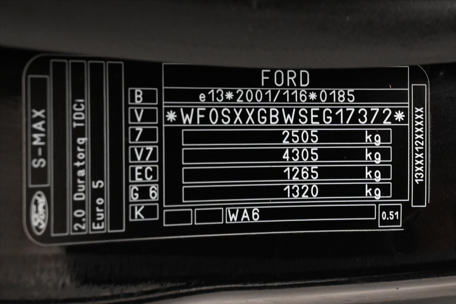 Main photo of the car Ford S-Max 2.0 TDCI 100 kW Titanium 7-seater Warranty up to 5 years (13)