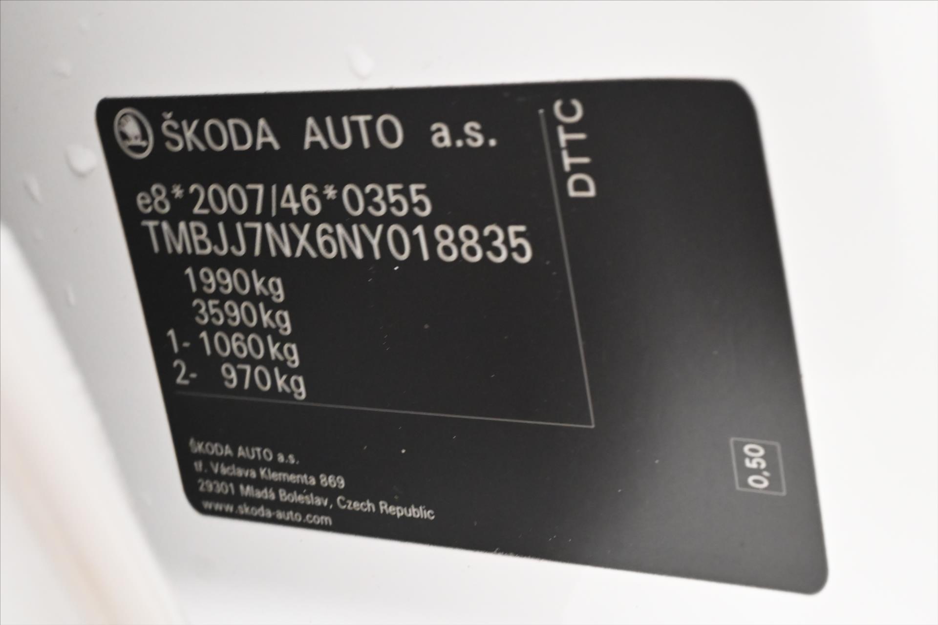 Main photo of the car Skoda Octavia 2.0 TDI 110kW DSG Ambition Warranty up to 5 years (12)