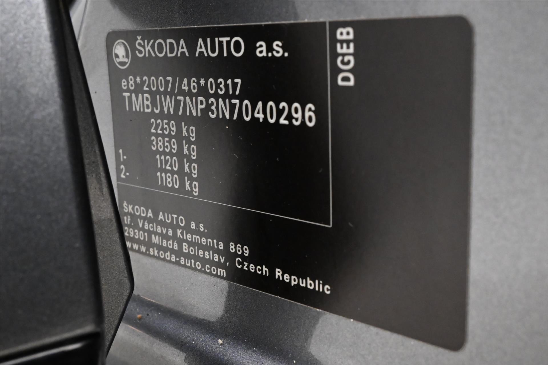 Main photo of the car Skoda Superb 1.4 TSI 115kW iV DSG Sportline SoH 98% Warranty up to 5 years (12)