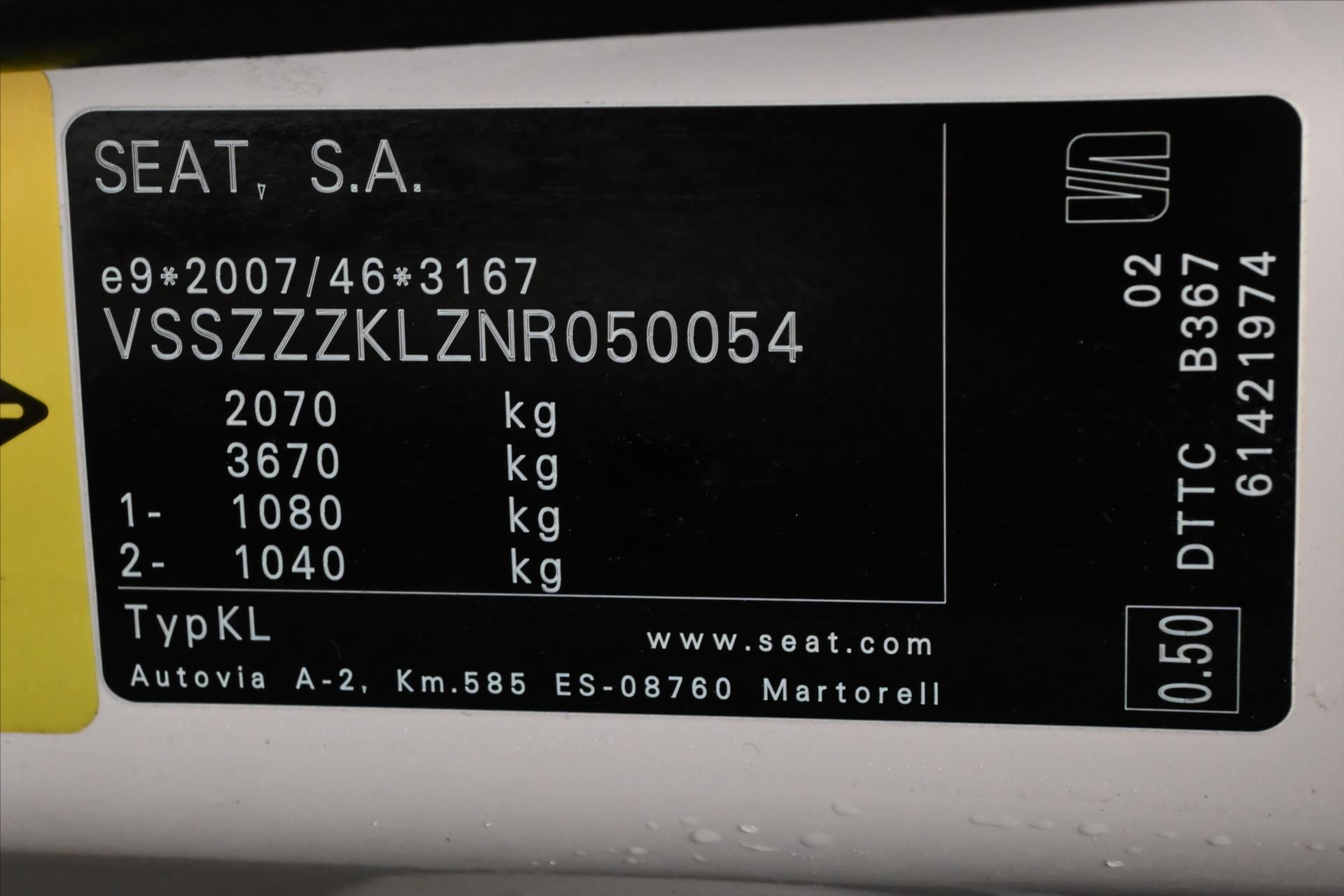 Hlavní fotografie vozu Seat Leon 2,0 TDI 110 kW DSG Style Záruka až 5 let (13)