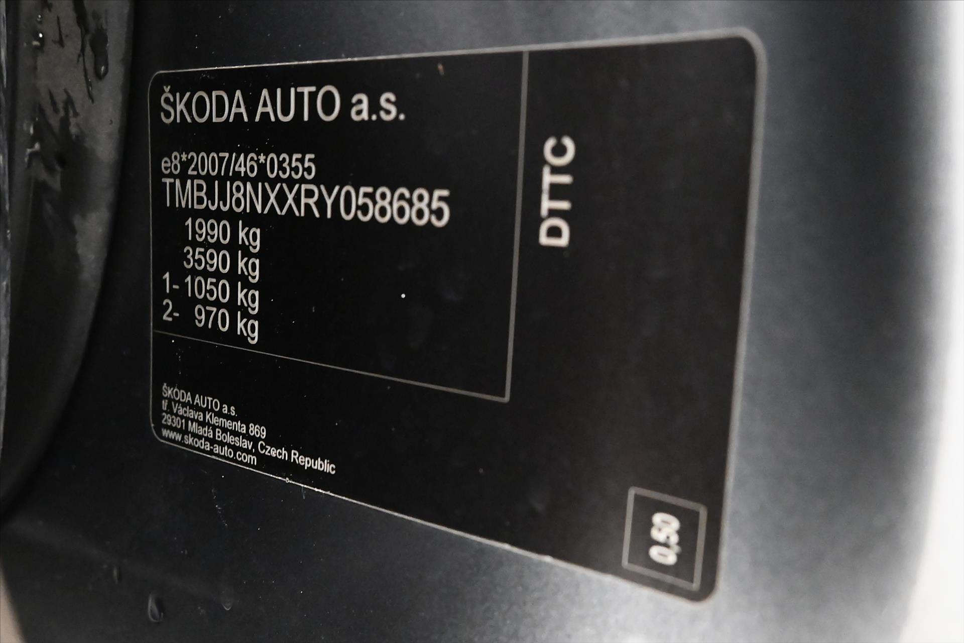Main photo of the car Skoda Octavia 2.0 TDI 110 KW DSG EL.KUFR Warranty up to 5 years (12)