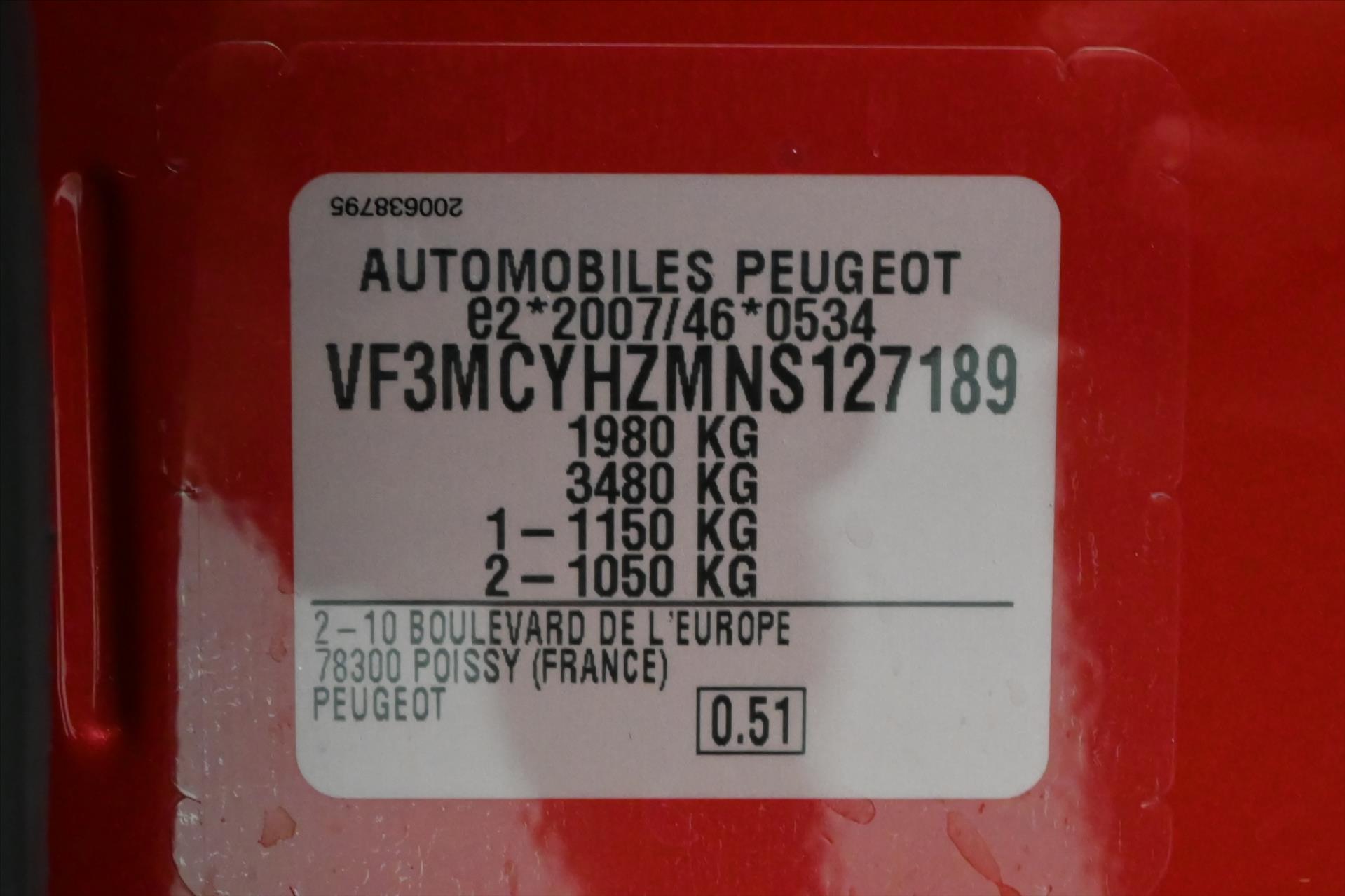 Main photo of the car Peugeot 3008 1,5 HDI 96 kW Active Záruka až 5 let (13)