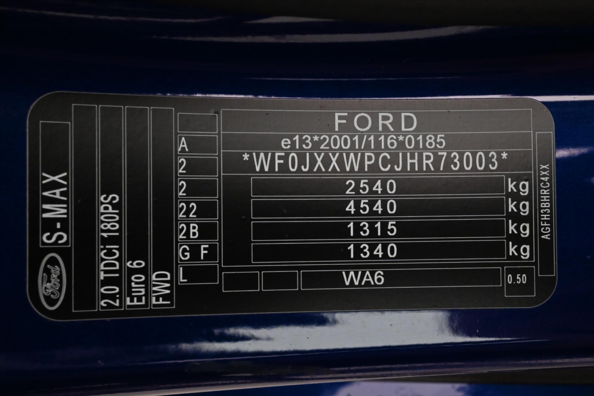 Hlavní fotografie vozu Ford S-MAX 2,0 TDCi 132 kW Záruka až 5 let (13)