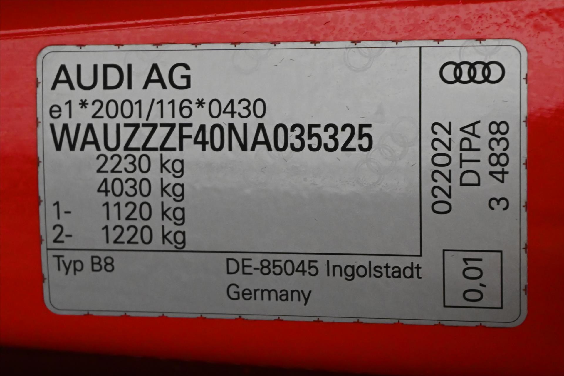 Main photo of the car Audi A4 2,0 40TDI 150kW QUATTRO S-LINE Záruka až 5 let (13)