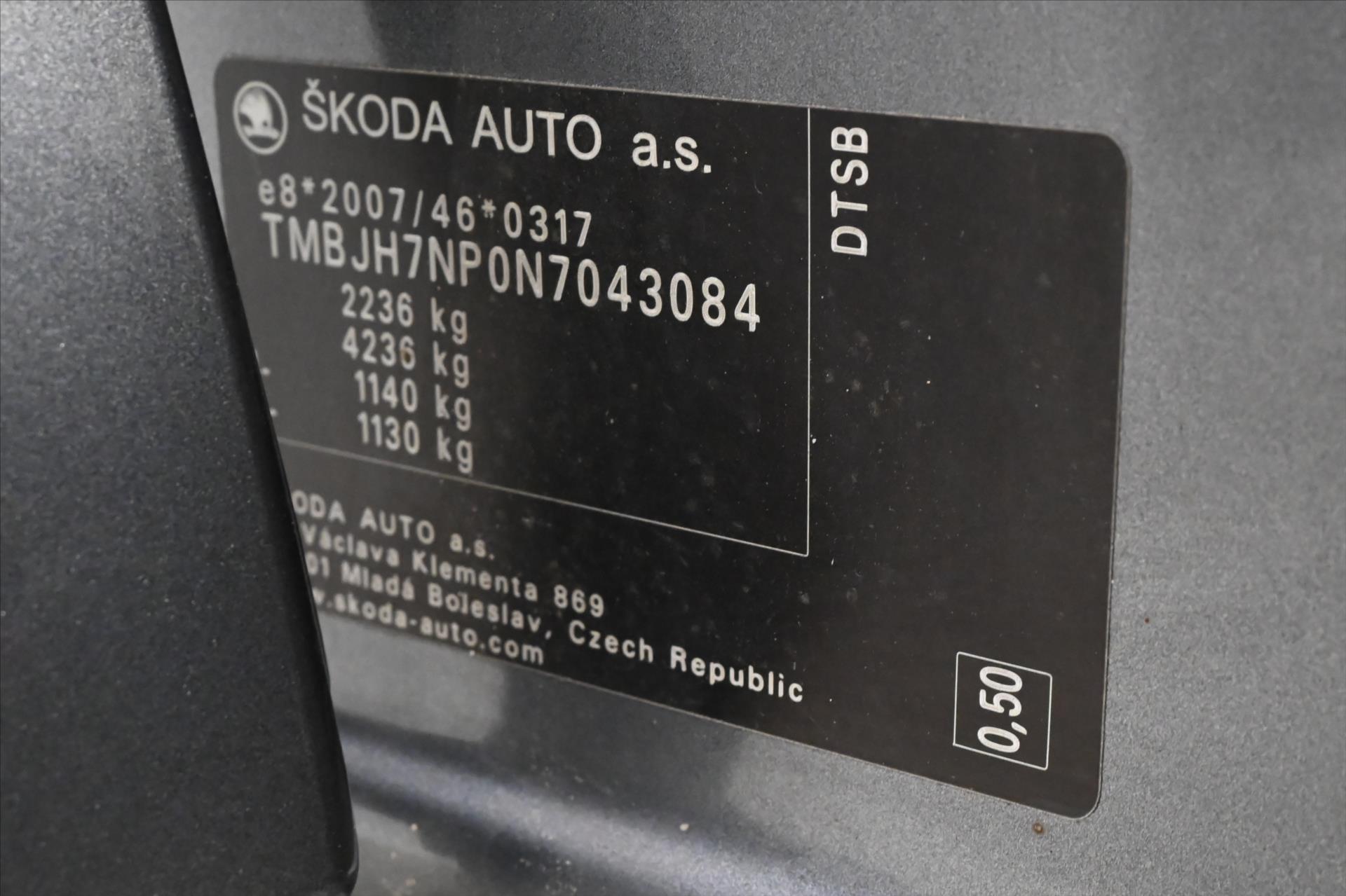 Hlavní fotografie vozu Škoda Superb 2,0 TDI 110kW DSG Style Záruka až 5 let (10)