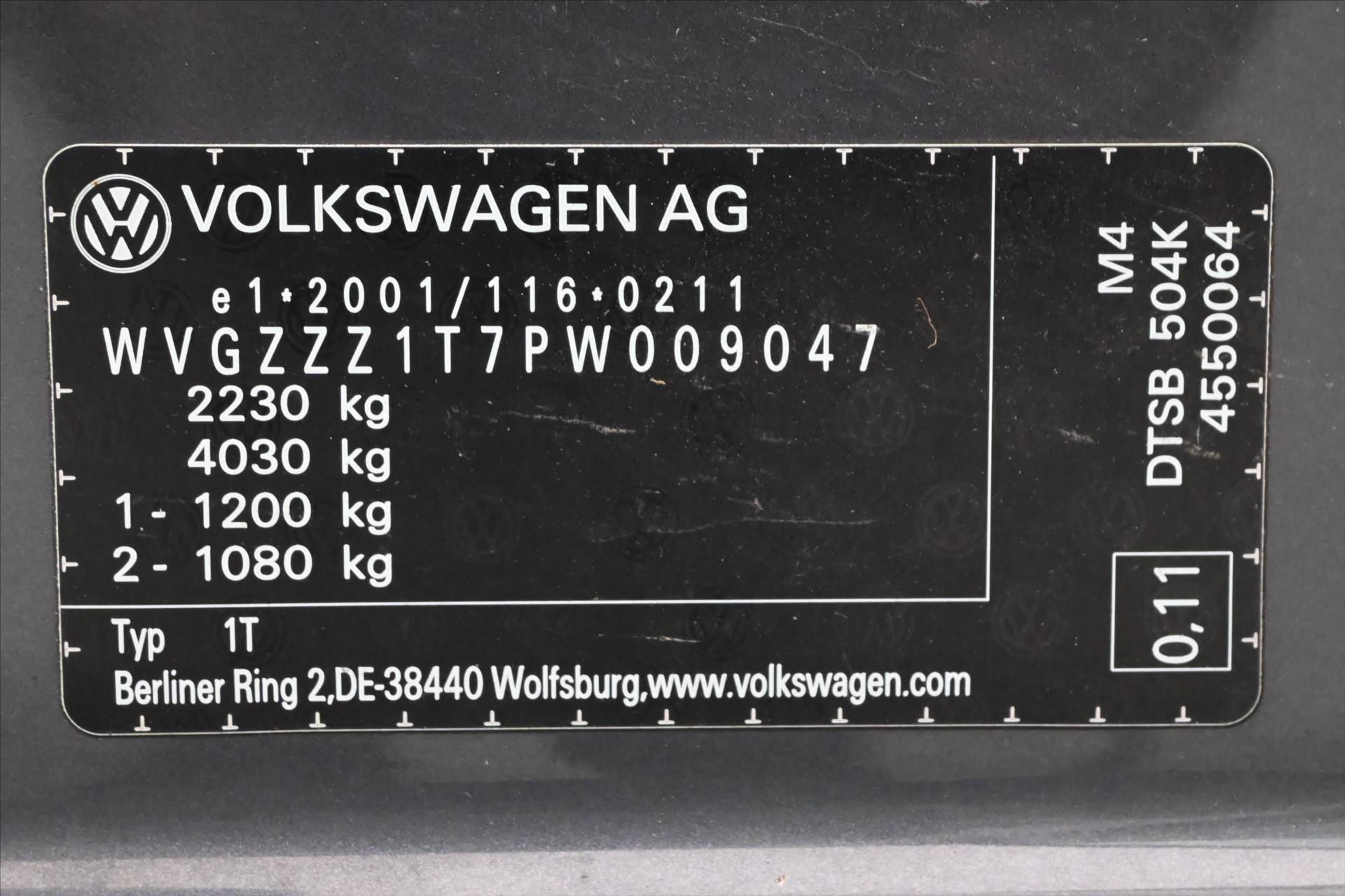 Main photo of the car Volkswagen Touran 2,0 TDI 110kW Active Záruka až 5 let (11)