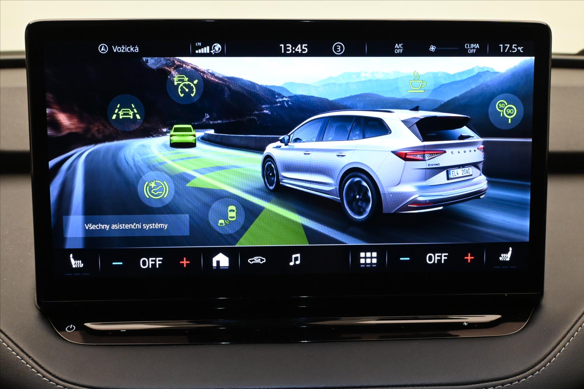 Hlavní fotografie vozu Škoda Enyaq iV 60 132kW SportPlus SOH 87%  Záruka až 3 rok (17)
