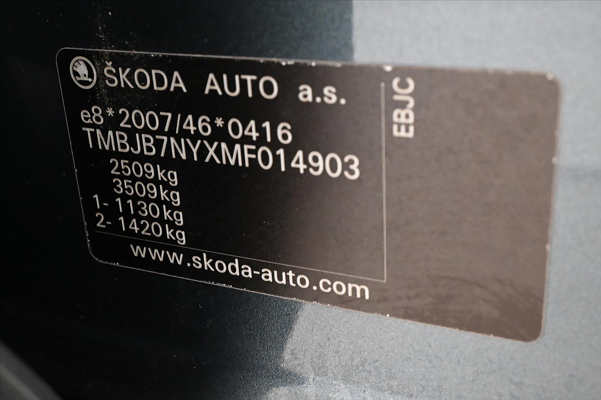 Main photo of the car Skoda Enyaq iV 60 132kW SOH 92% FIRST Edition Záruka až 3 roky (11)