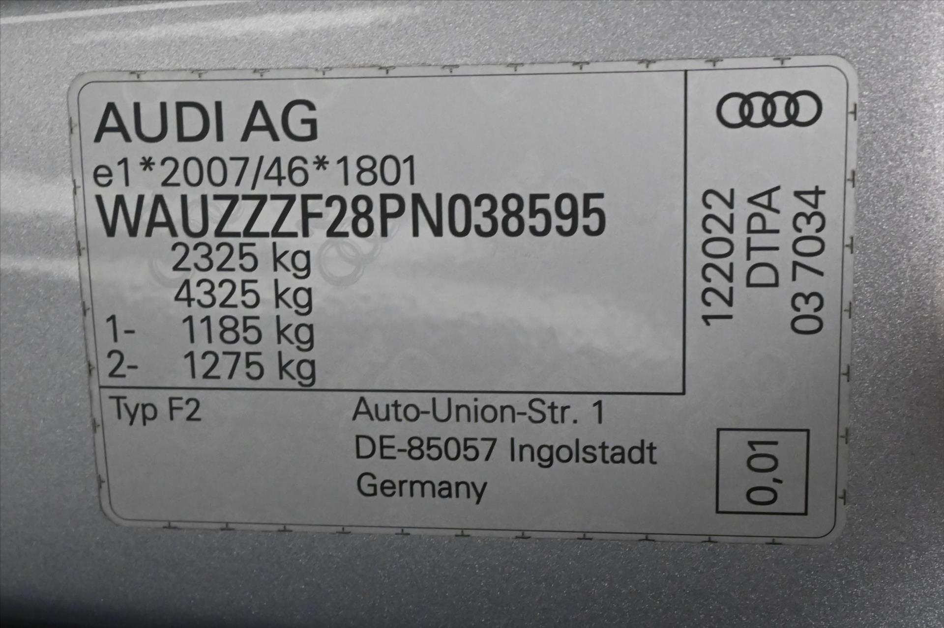 Hlavní fotografie vozu Audi A6 2,0 TDI  150kW QUATTRO Záruka až 5 let (12)