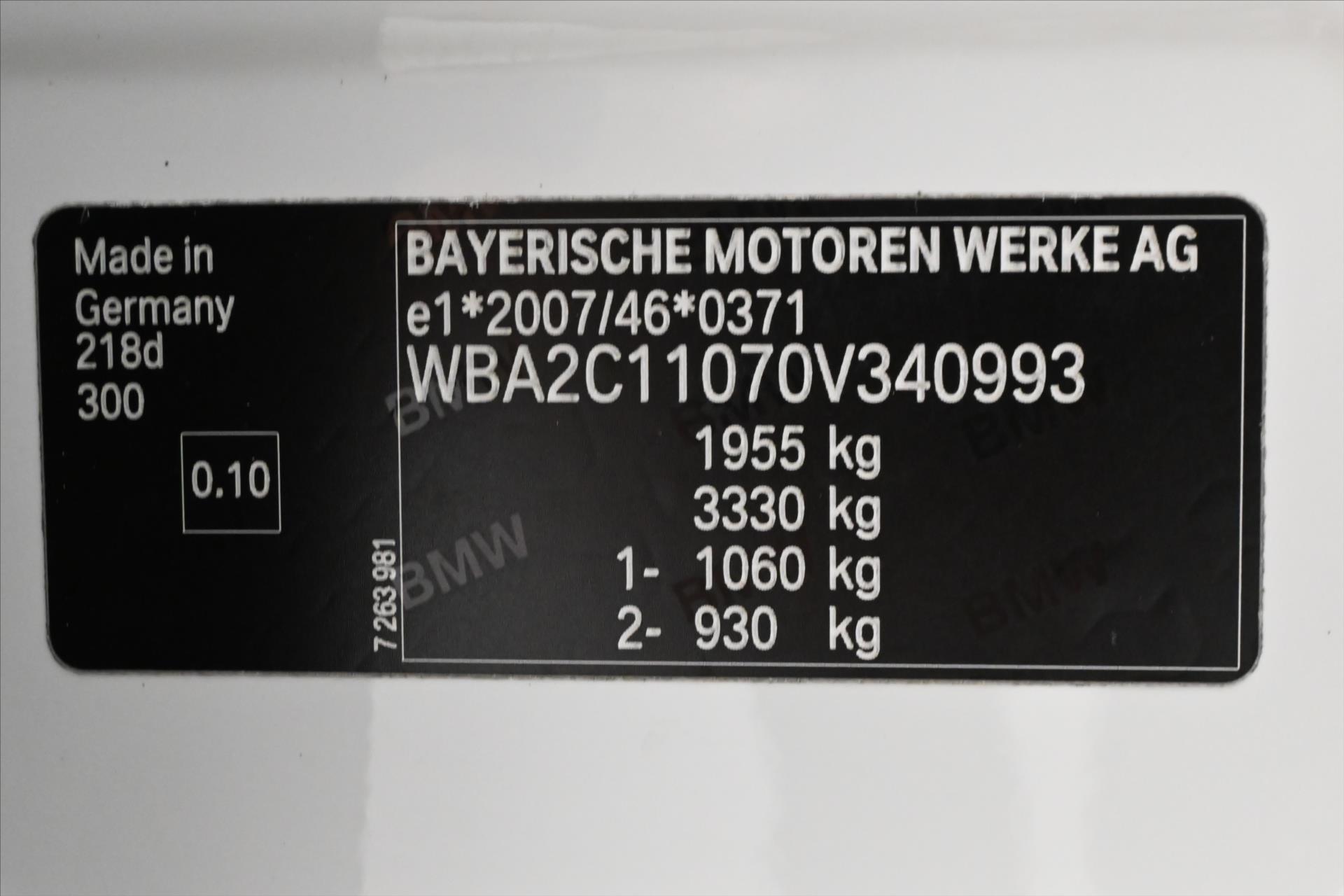 Main photo of the car BMW Row 2 2,0 218d 110 kW Active Záruka až 5 let (12)