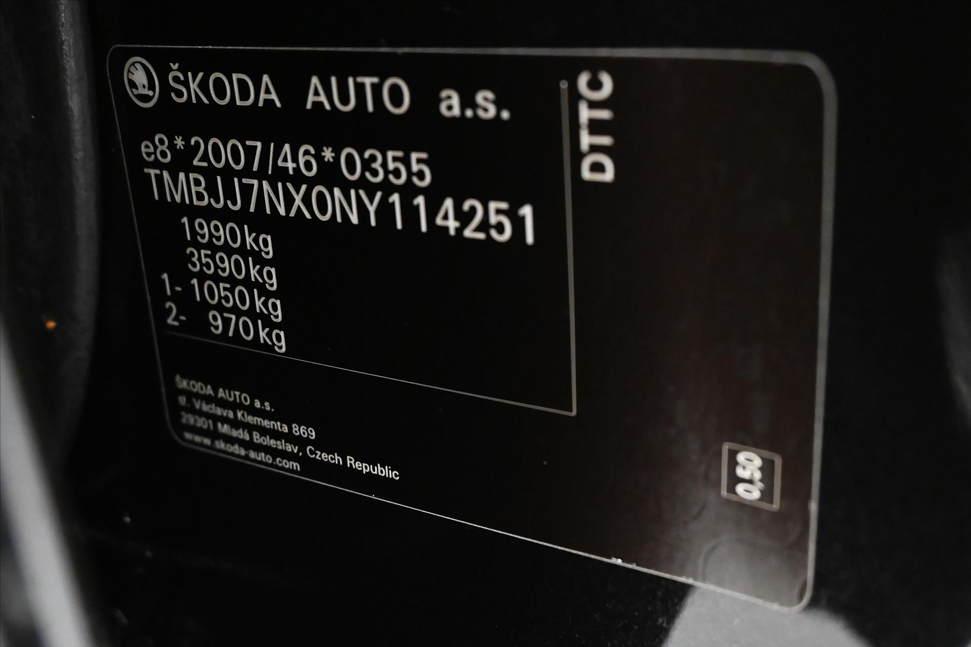 Hlavní fotografie vozu Škoda Octavia 2,0 TDI 110kW DSG Style Záruka až 5 let (12)