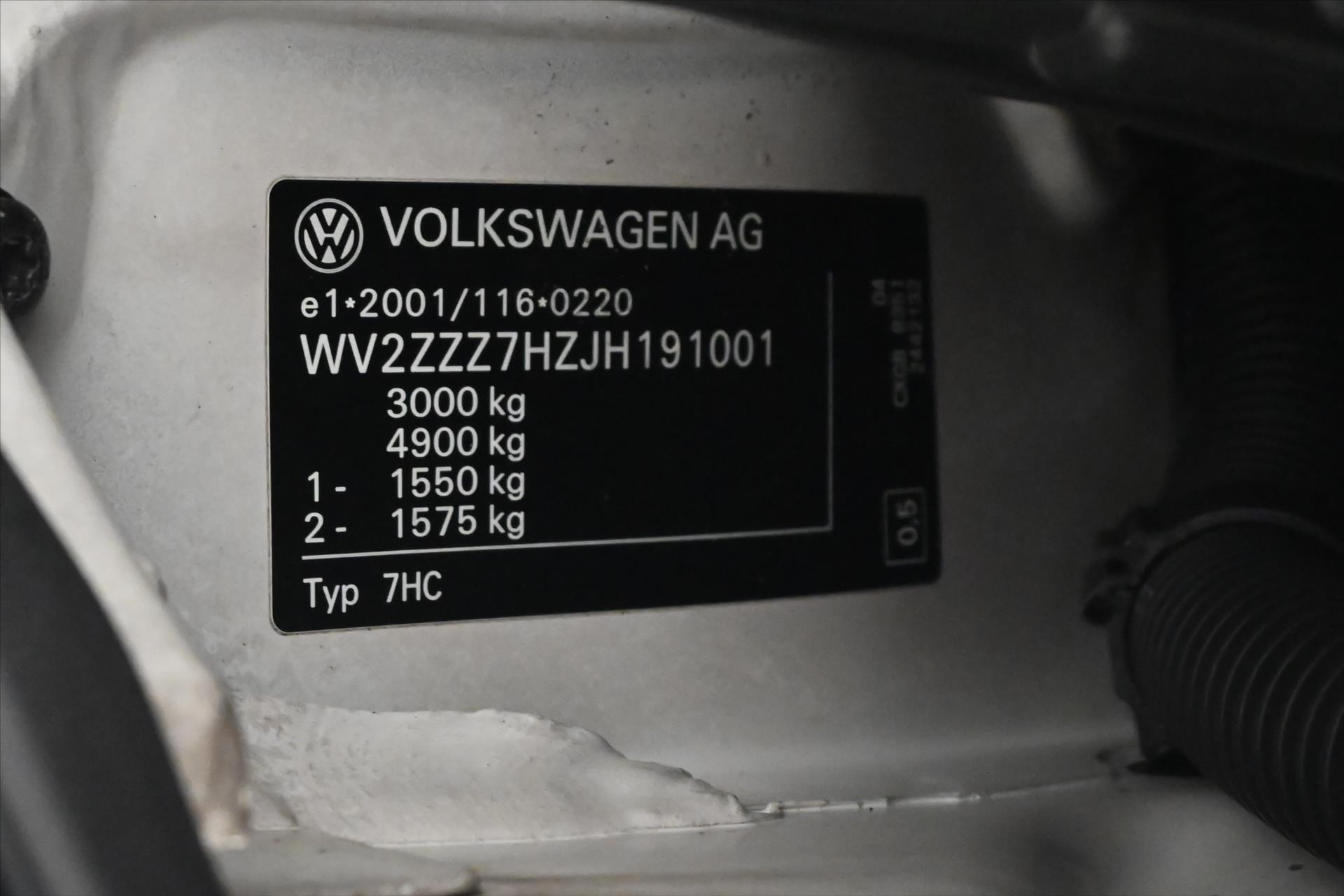 Hlavní fotografie vozu Volkswagen Transporter 2,0 TDI 75 kW 9 míst Záruka až 5 let (11)