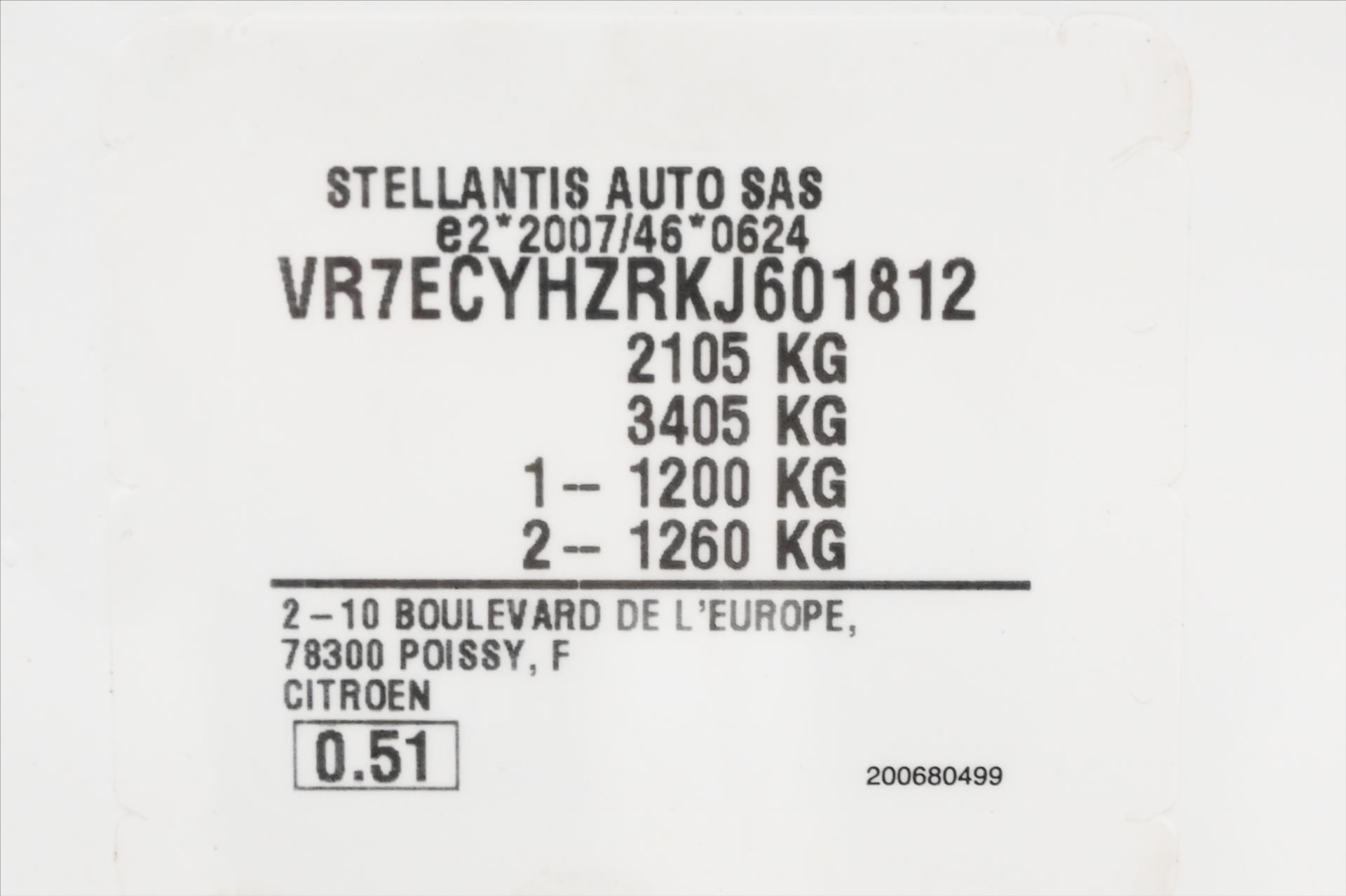 Main photo of the car Citroën Berlingo 1.5 BlueHDI 96 kW EAT8 FEEL Warranty up to 5 years (12)