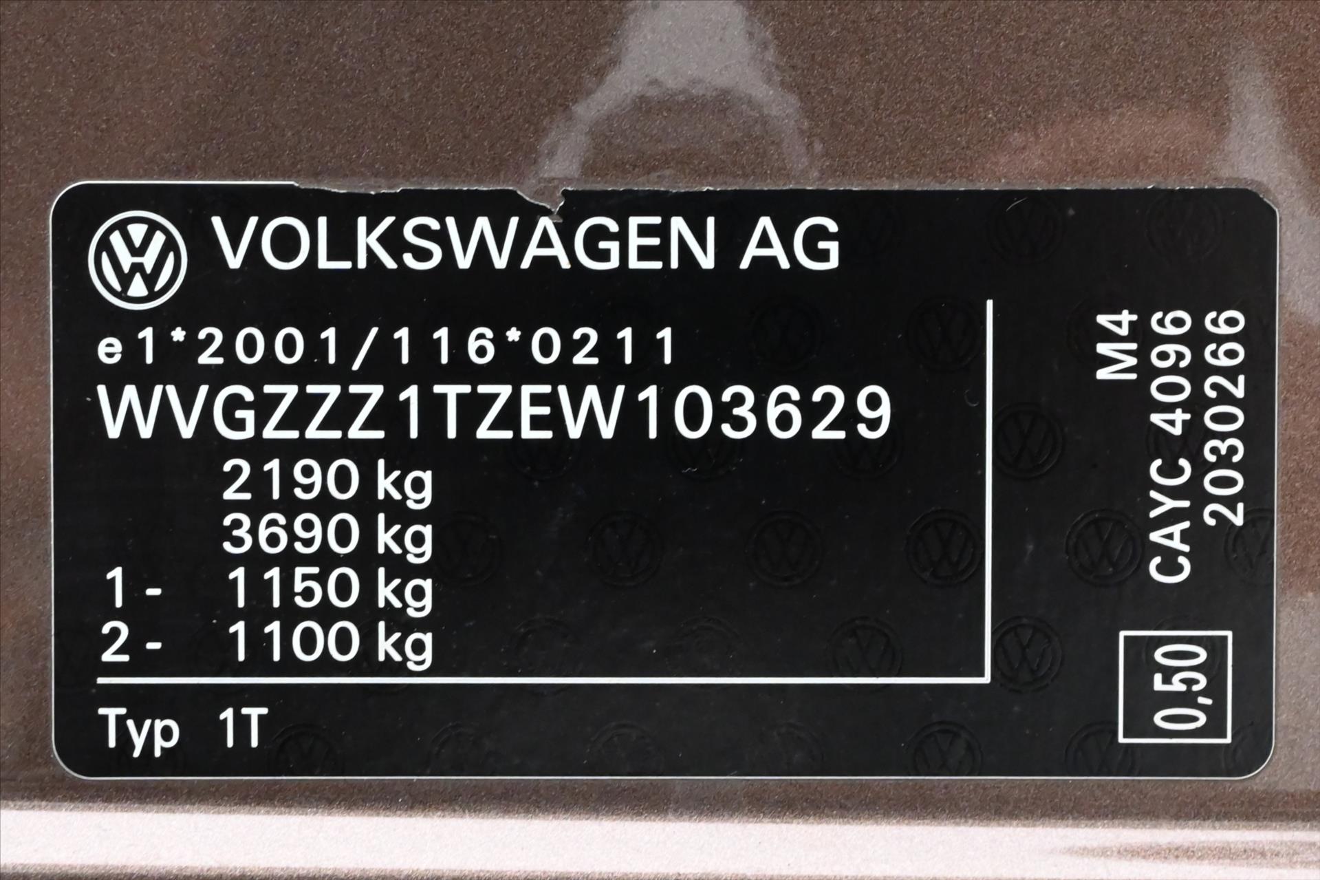 Hlavní fotografie vozu Volkswagen Touran 1,6 TDI 77kW DSG Záruka až 5 let (12)