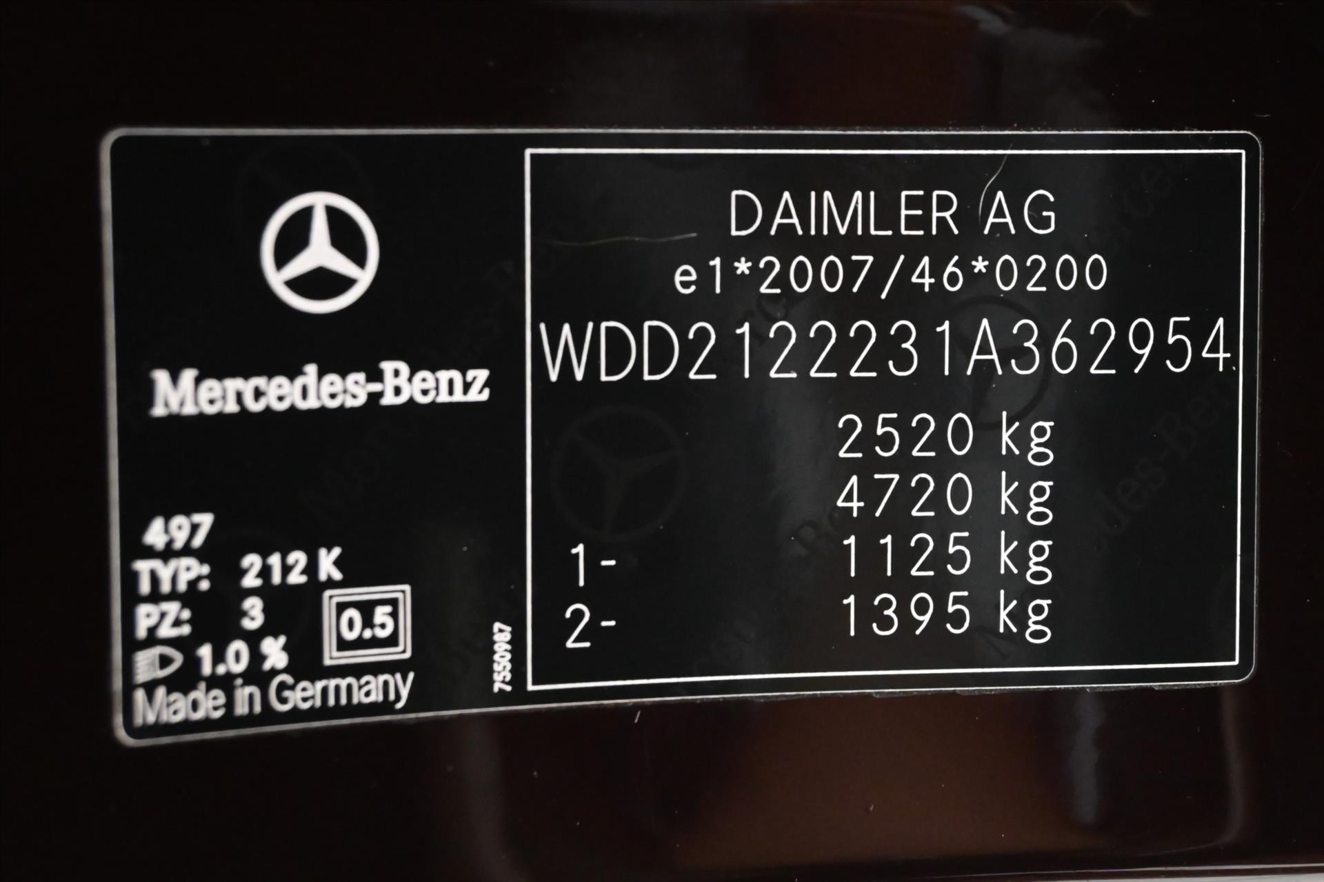 Hlavní fotografie vozu Mercedes-Benz Třídy E 3,0 350 CDi 195 kW Plný servis (12)