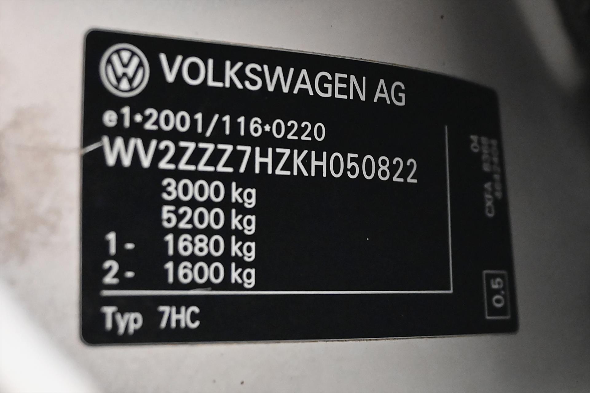 Hlavní fotografie vozu Volkswagen Transporter 2,0 TDI 110 kW 8míst Long Nezáv. topení (11)