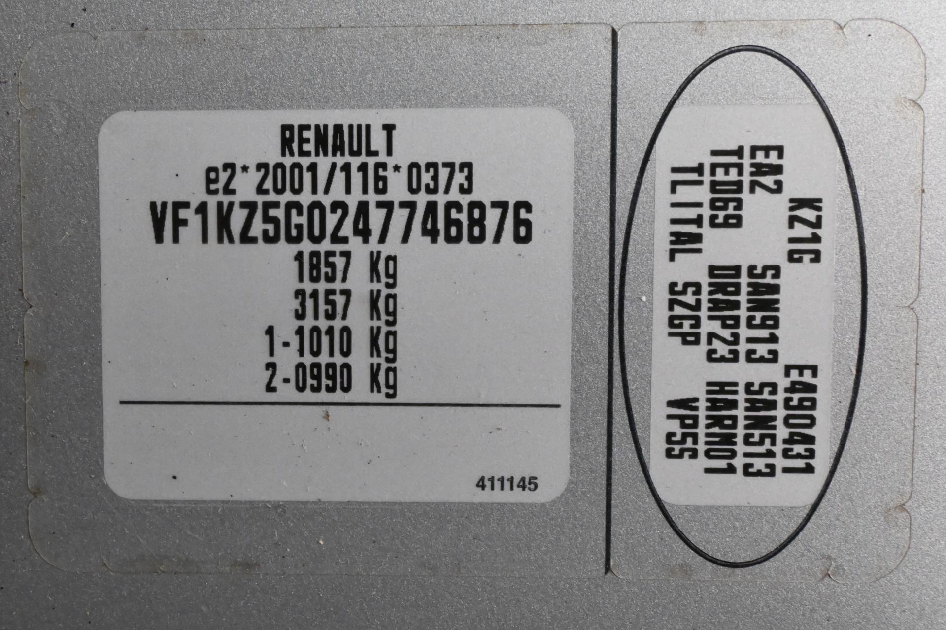 Main photo of the car Renault Mégane 1,5 dCi 81kW Grandtour Tažné Klimatizace (12)
