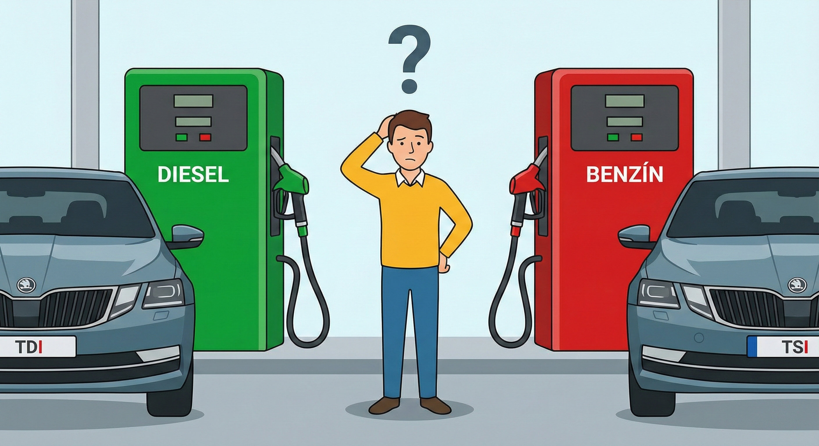 Nafta nebo benzín? Věčné dilema řidičů vyřešeno. Zjistěte, co se vyplatí právě vám!
